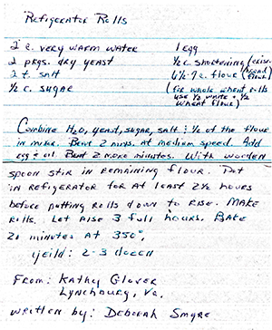 Refrigerator Rolls