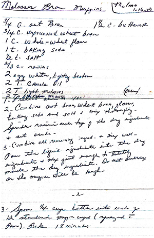 Molasses Bran Muffins