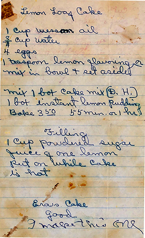 Lemon Loaf Cake