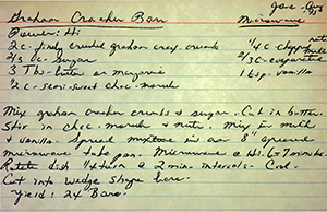 Microwave Graham Cracker Bars