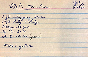 Mel's Ice Cream