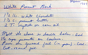 White Peanut Bark