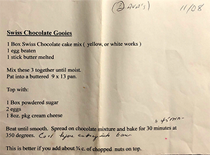 Swiss Chocolate Gooies