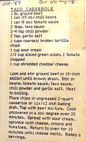 Taco Casserole