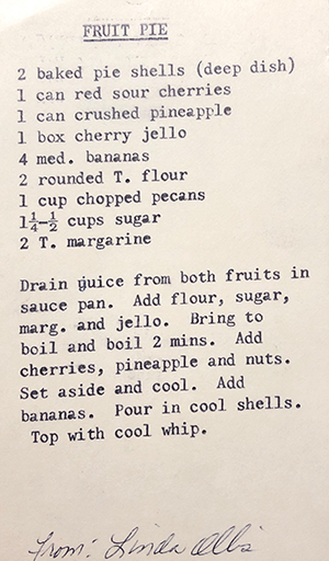 Fruit Pie