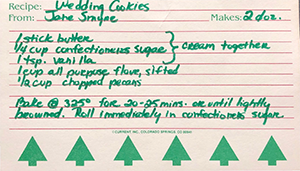 Wedding Cookies