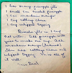 Refrigerated Pineapple/Mandarin Orange Salad