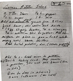 German Potato Salad