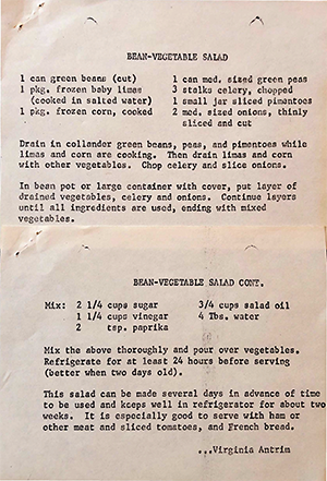 Bean-Vegetable Salad