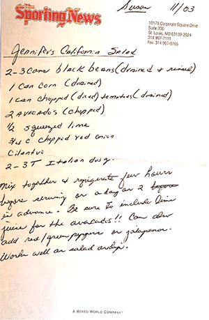 Jennifer's California Salad