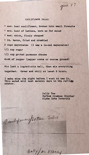 Cauliflower Salad
